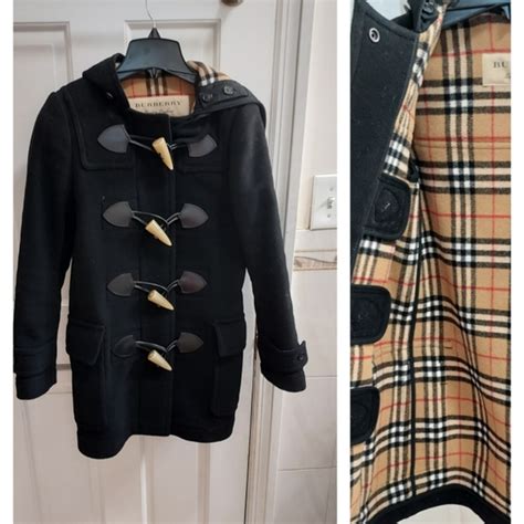 burberry duffle coat for boys|burberry merton duffle coat.